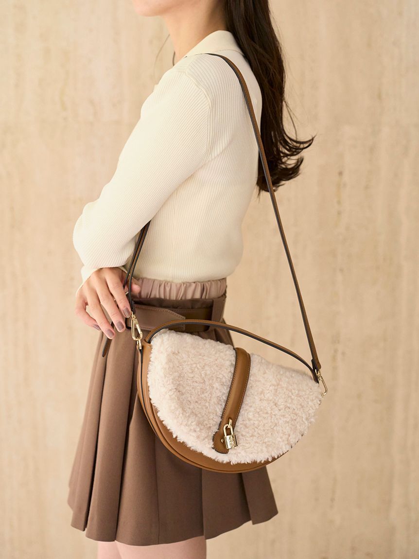 SNIDEL「ハーフムーンバッグ」|ハンドバッグ|