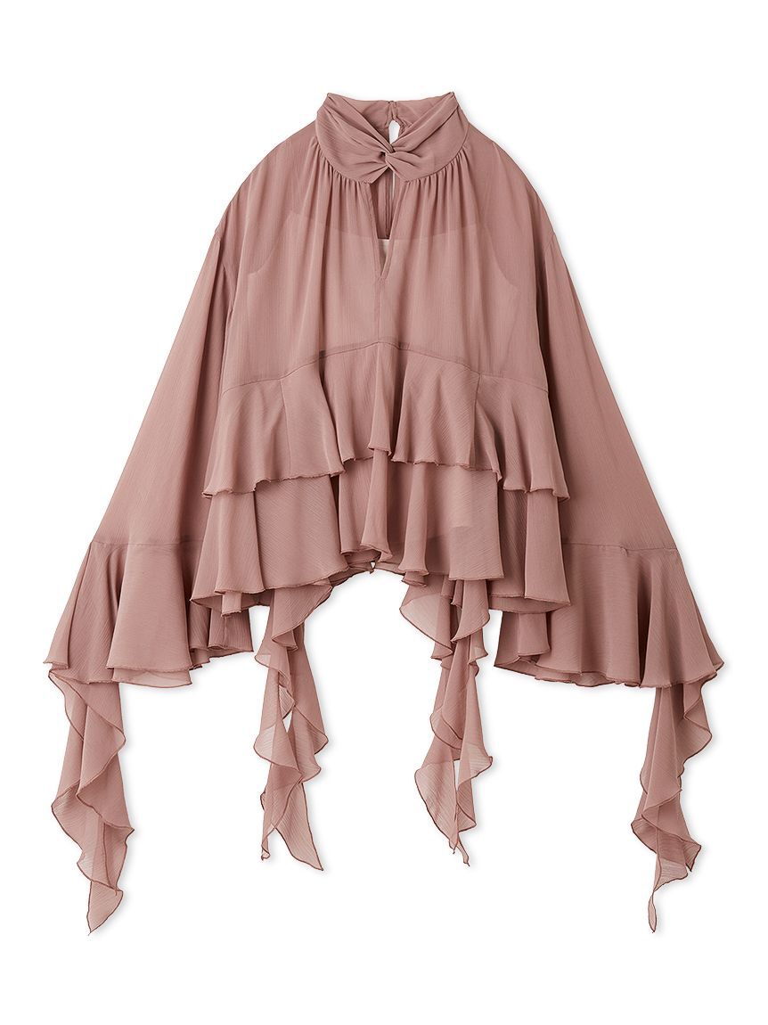 SNIDEL「リップルラインブラウス」|シャツ・ブラウス|