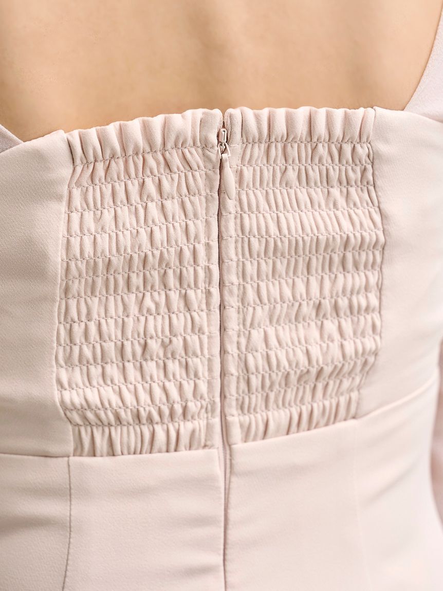 SNIDEL「オフショルリボンドレス【カンヘウォン着用】」|ドレス|