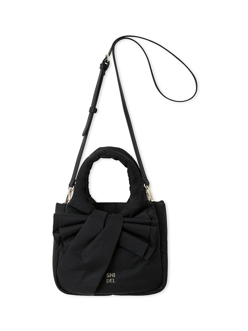 SNIDEL「パフィーリボンバッグ」|ハンドバッグ|