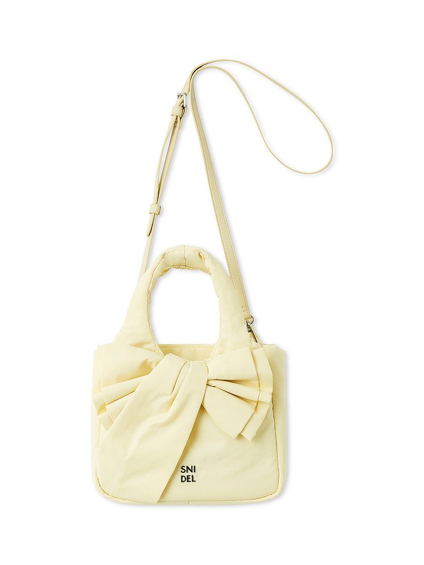 SNIDEL「パフィーリボンバッグ」|ハンドバッグ|