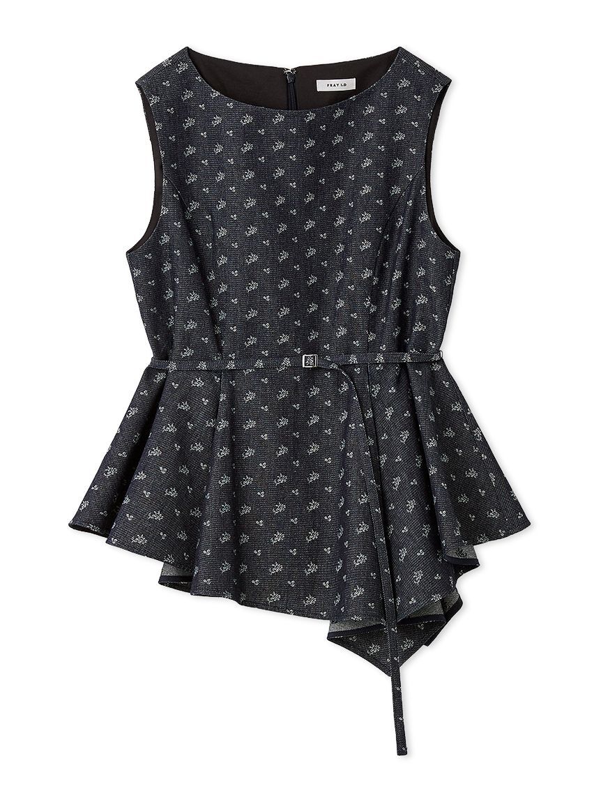 FRAY I.D「アシメペプラムチュニック」|チュニック|IND