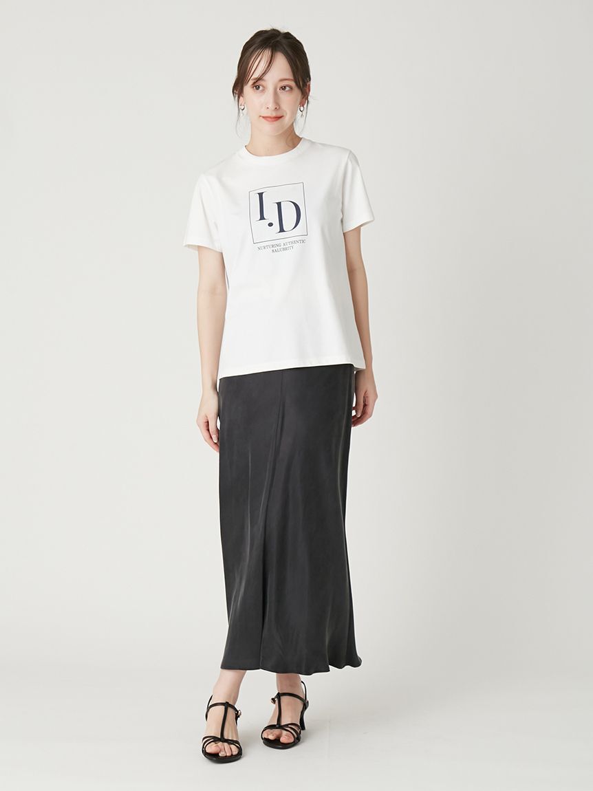 FRAY I.D「キュプラサテンナロースカート」|スカート|