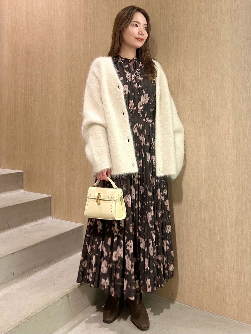 CELFORD「ブラードフラワープリントワンピース」|ワンピース|