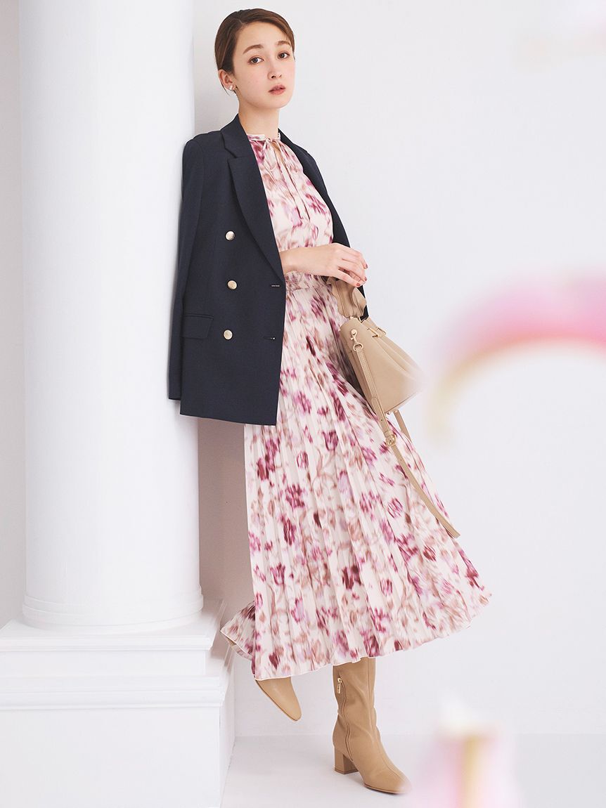 CELFORD「ブラードフラワープリントワンピース」|ワンピース|