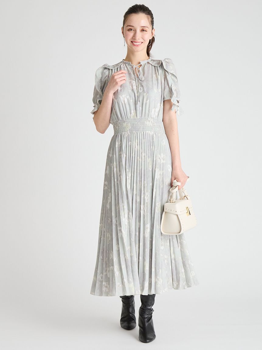 CELFORD「ブラードフラワープリントワンピース」|ワンピース|