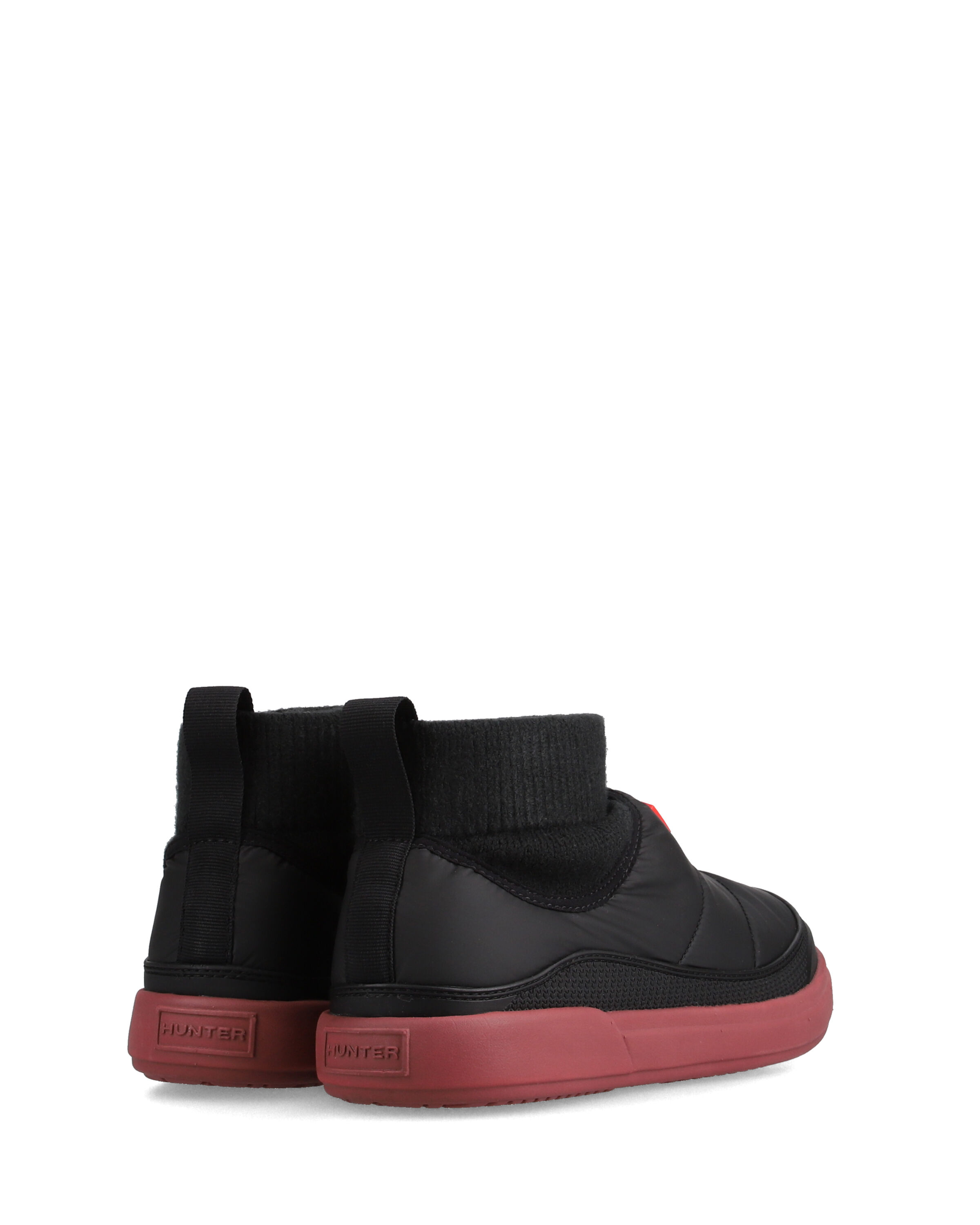 HUNTER「レディース イン/アウト パファー ニッテッド カフ ブーツ」|スニーカー|