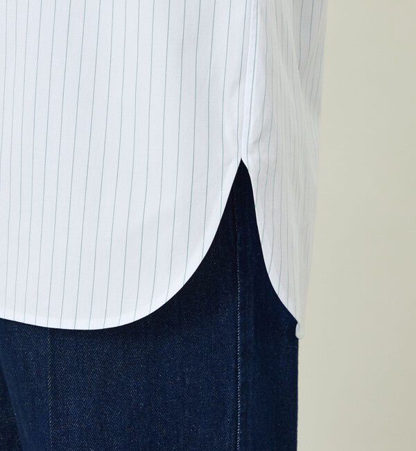 MACKINTOSH PHILOSOPHY「【GREY LABEL】バンドカラーパターンドシャツ」|シャツ・ブラウス|