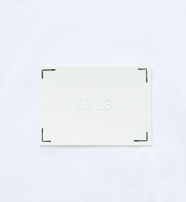  「LVLSエンボスパッチTシャツ」|Tシャツ・カットソー|