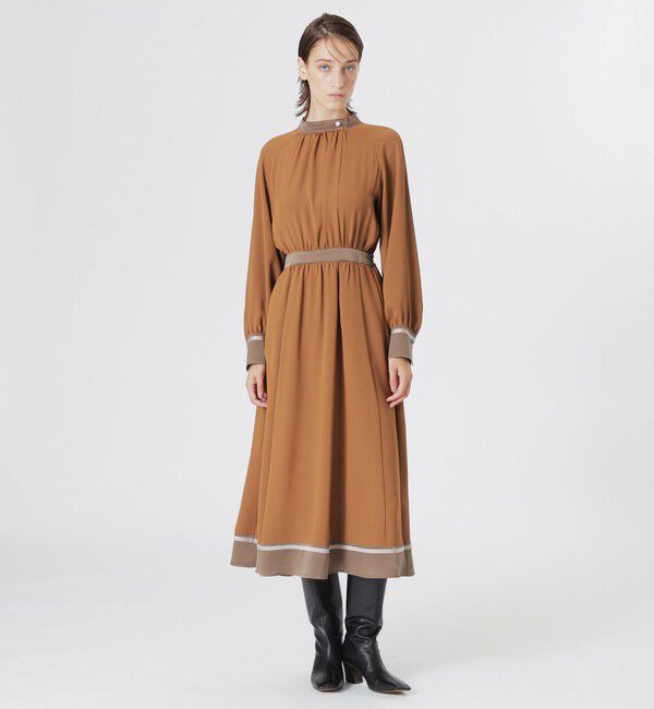  「ロールカラードレス」|ワンピース|