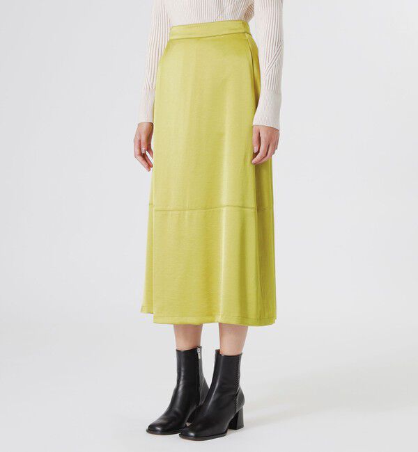  「【ドラマ着用商品】フロントスリットスカート」|スカート|