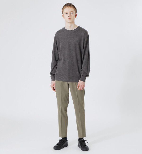  「ハイゲージクルーネック」|ニット・セーター|