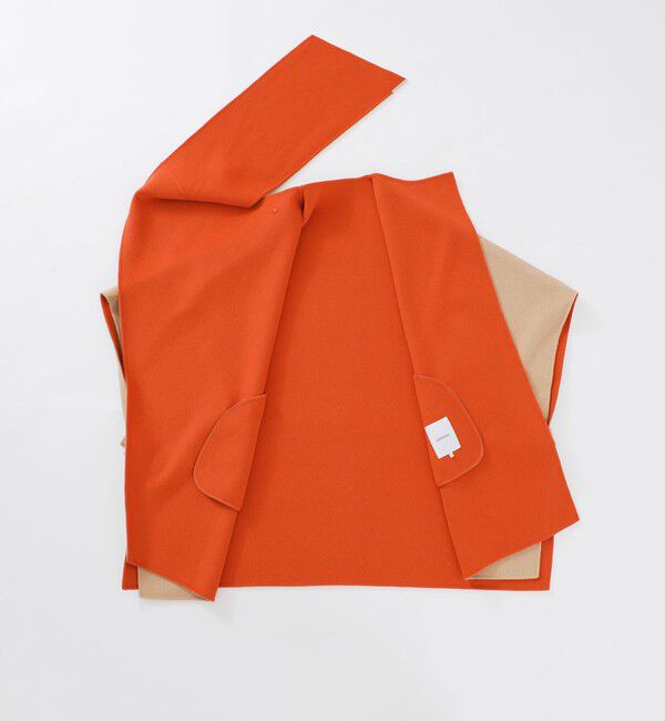  「リバーウールポンチョ」|ブルゾン・スタジャン|