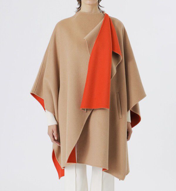  「リバーウールポンチョ」|ブルゾン・スタジャン|