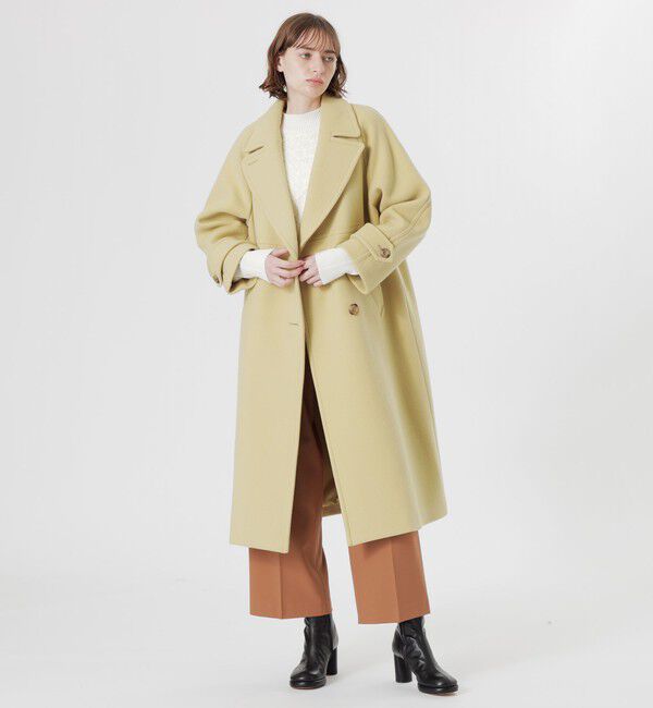  「WOOLOOPオーバーコート」|チェスターコート|