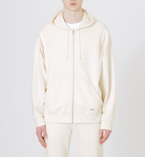  「【ブラックはSafari Lounge別注カラー】ブークレダンボールジップアップパーカー」|パーカー|