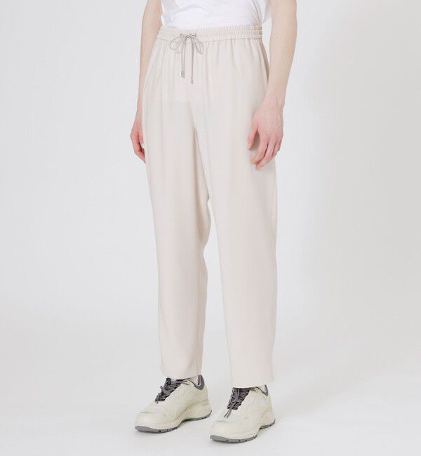  「【Safari Lounge/ネイビー別注カラー】シャインジョーゼットイージーパンツ」|その他|