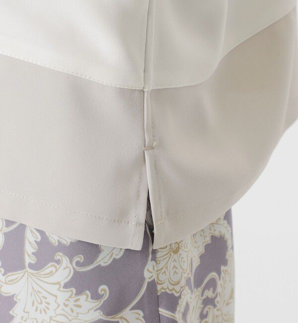  「ブロッキングショートスリーブシャツ」|シャツ・ブラウス|