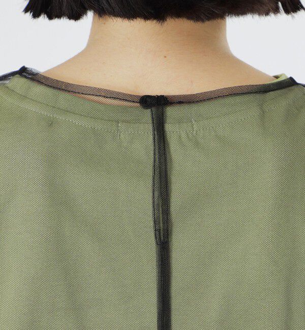  「オーガンジーセットカットソー」|Tシャツ・カットソー|