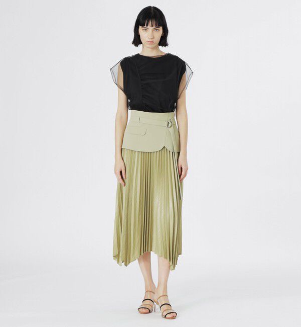  「オーガンジーセットカットソー」|Tシャツ・カットソー|