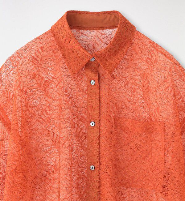  「ラッセルレースブラウス」|シャツ・ブラウス|