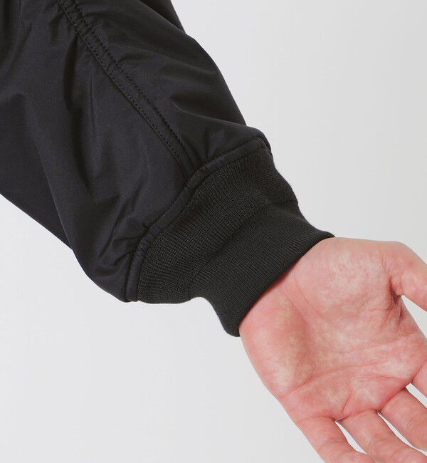  「BLACK OF BLACKs ボアコンビフライトブルゾン」|ブルゾン・スタジャン|