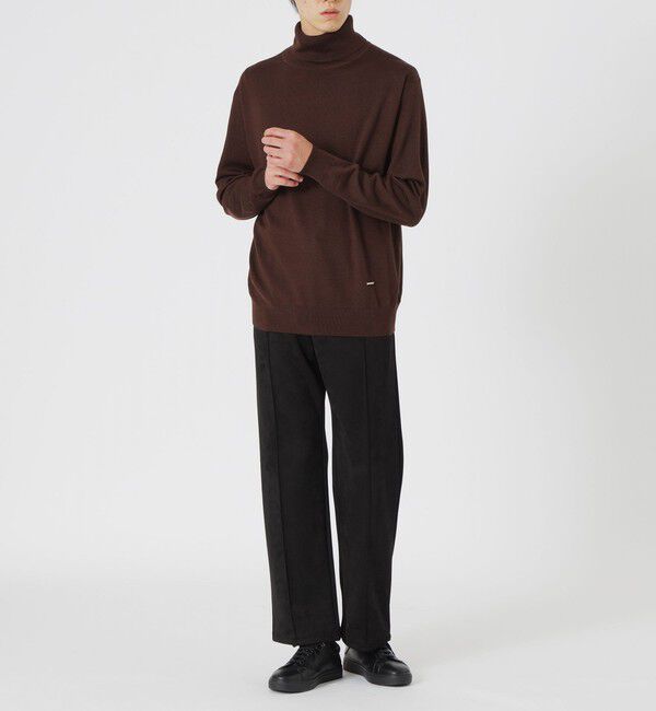  「ハイゲージウォッシャブルタートル」|ニット・セーター|