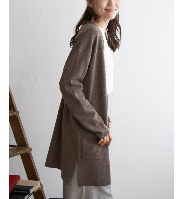 ikka「12Gミラノリブカーディガン」|その他|