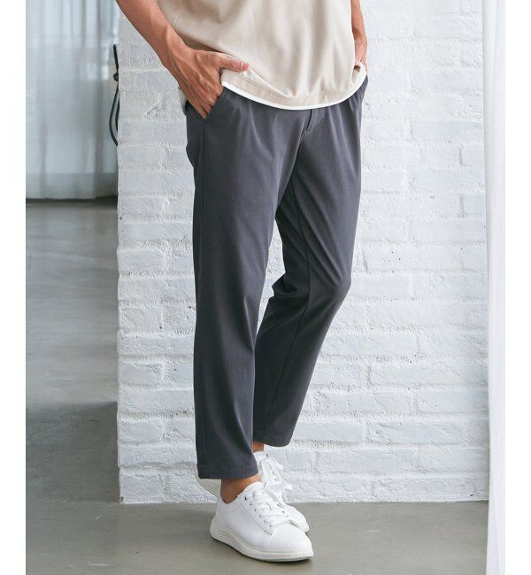 ikka「【吸水速乾／セットアップ対応】GOKU楽AIRクロップドパンツ」|その他|