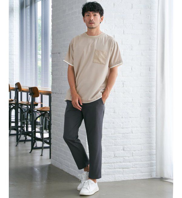 ikka「【吸水速乾／セットアップ対応】GOKU楽AIRクロップドパンツ」|その他|