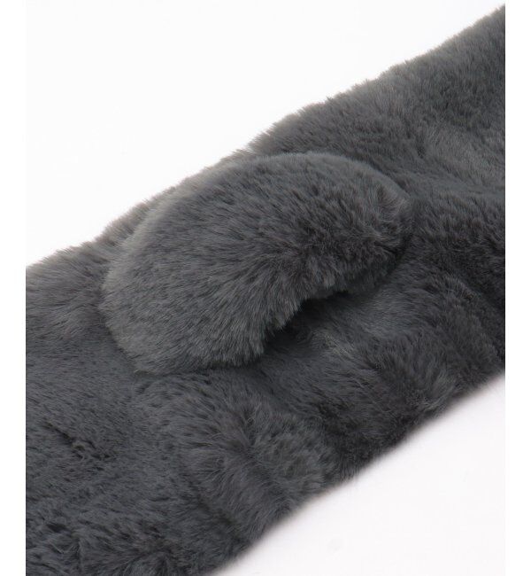 ikka「エコファー差し込みマフラー」|マフラー|