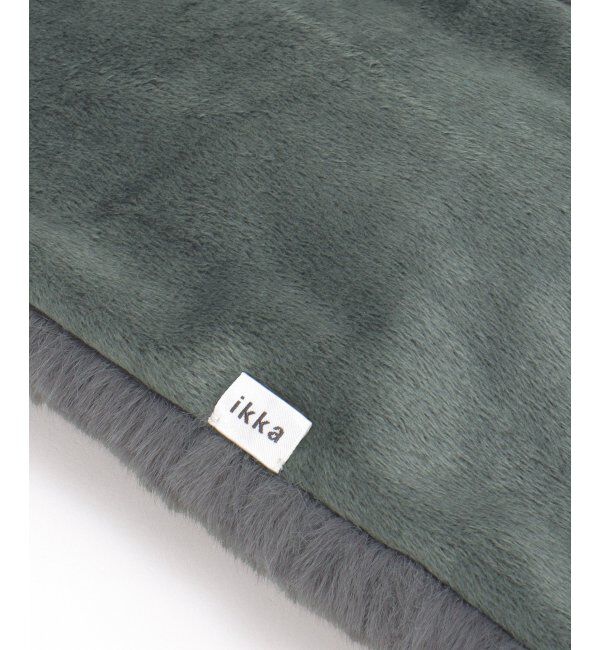 ikka「エコファー差し込みマフラー」|マフラー|