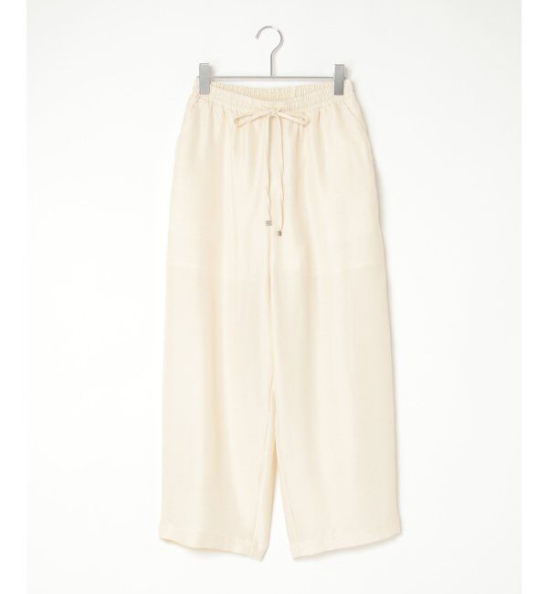 VENCE share style「リネンライクツイルバレルパンツ」|デニム|