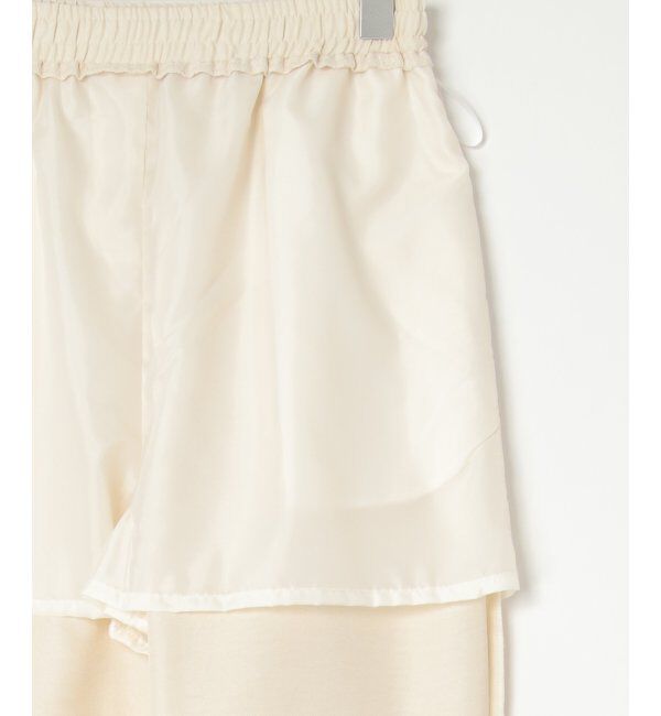 VENCE share style「リネンライクツイルバレルパンツ」|デニム|