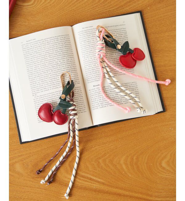 VENCE share style「レザーチェリーチャーム」|その他|