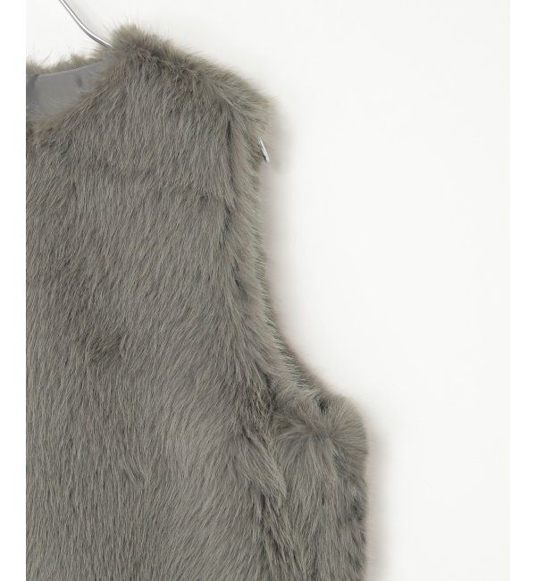 VENCE share style「シャギーファーベスト」|その他|