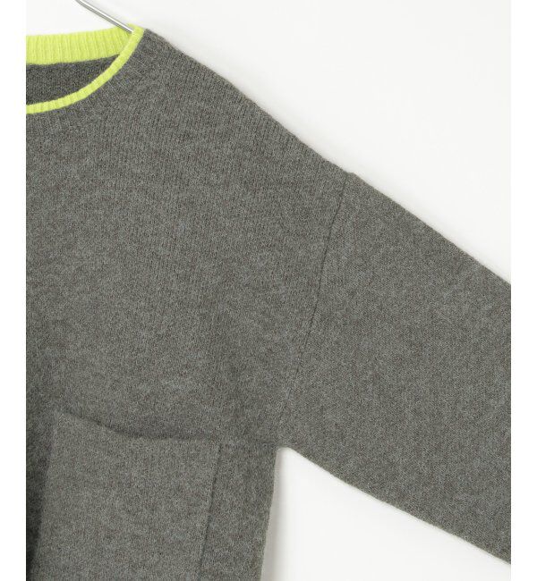 VENCE share style「アルパカタッチ配色カーディガン」|カーディガン|