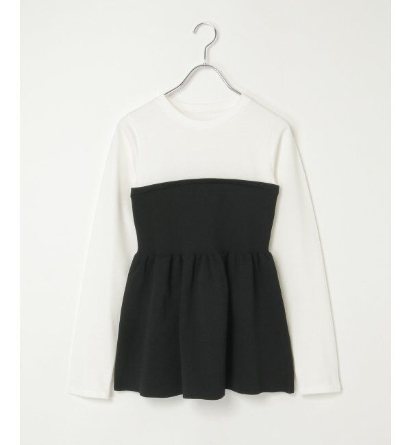 VENCE share style「異素材コンビビスチェ風プルオーバー」|その他|ソノタ