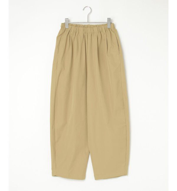VENCE share style「タックコクーンパンツ」|デニム|ベージュ