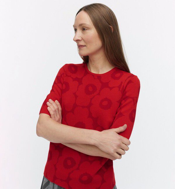 Marimekko「Kehys Unikko ニット」|ニット・セーター|