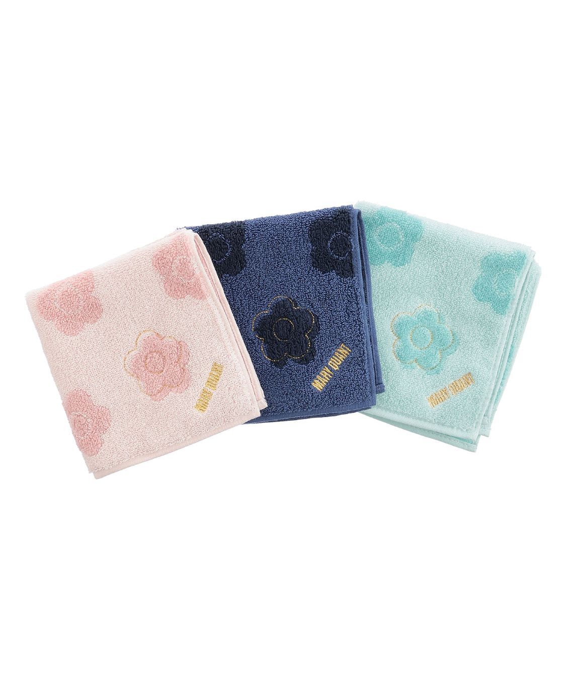 MARY QUANT「セイムトーンデイジー ミニタオル」|ハンカチ|