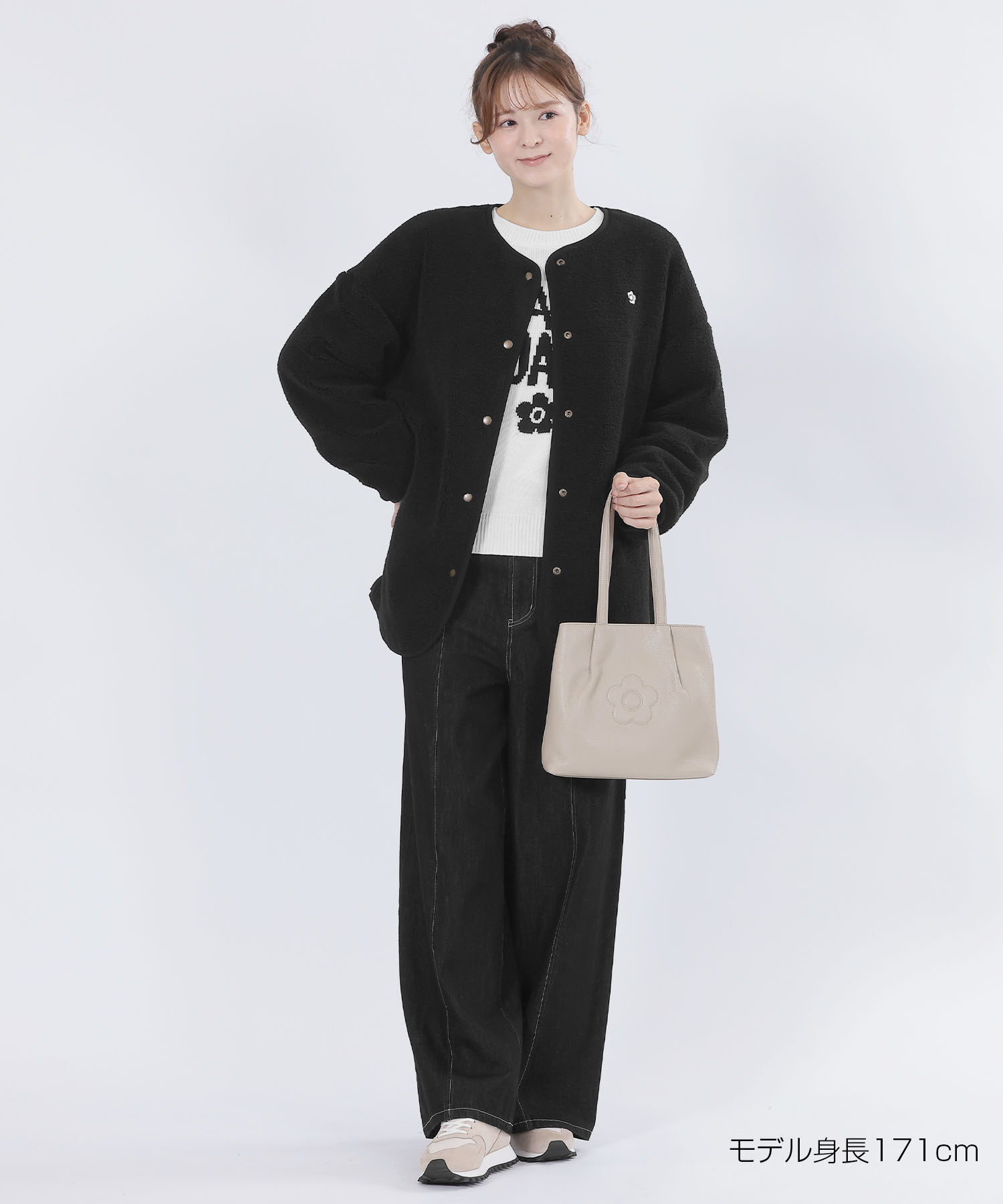 MARY QUANT「リバーシブル キルト ブルゾン」|ダウン|