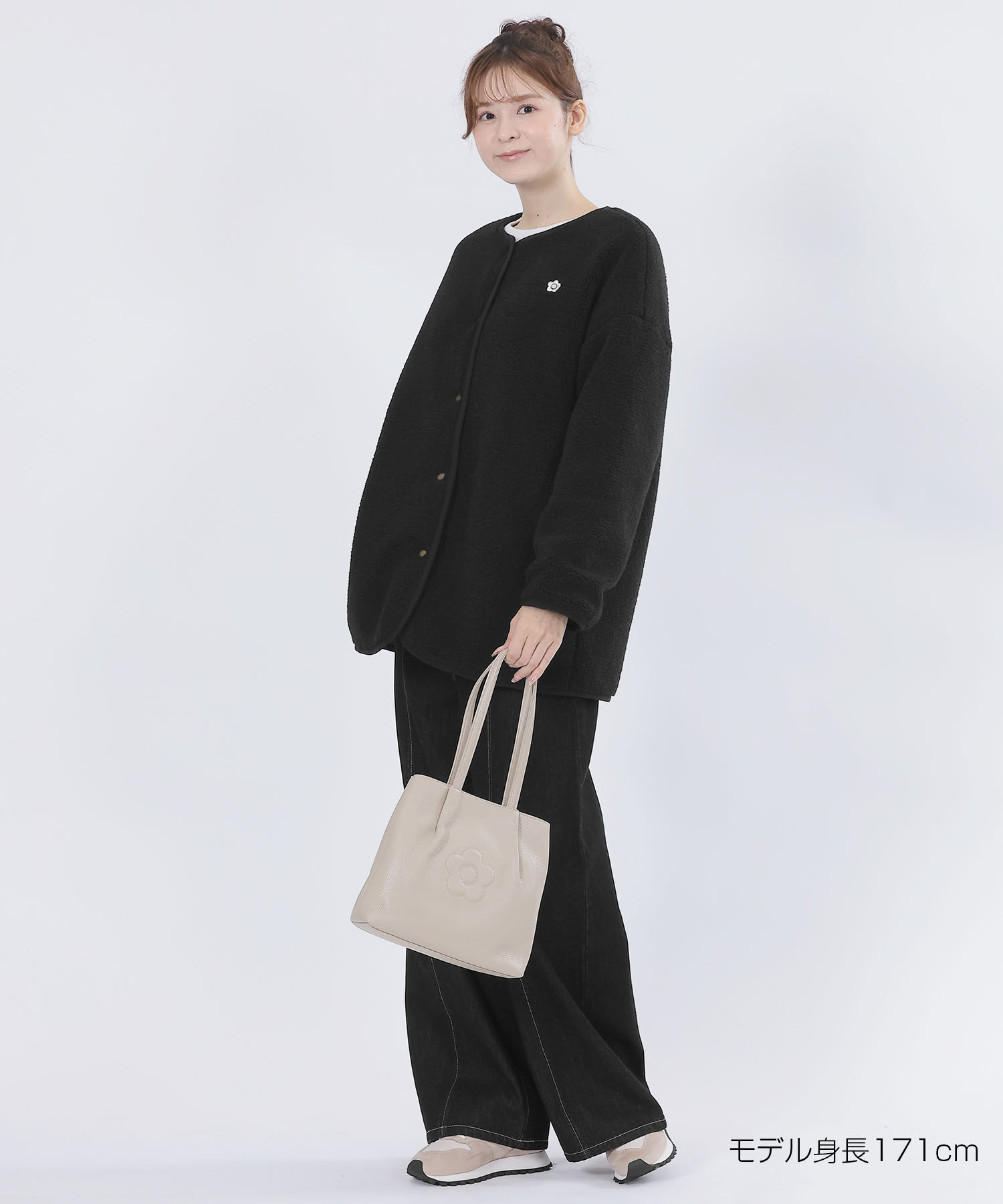 MARY QUANT「リバーシブル キルト ブルゾン」|ダウン|