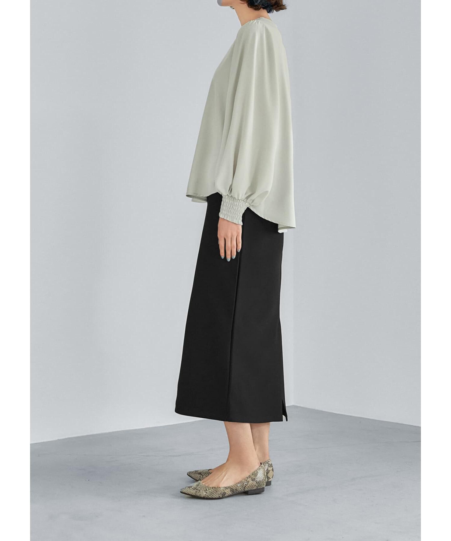 STYLE DELI「シルキージョーゼットボリュームスリーブブラウス」|シャツ・ブラウス|