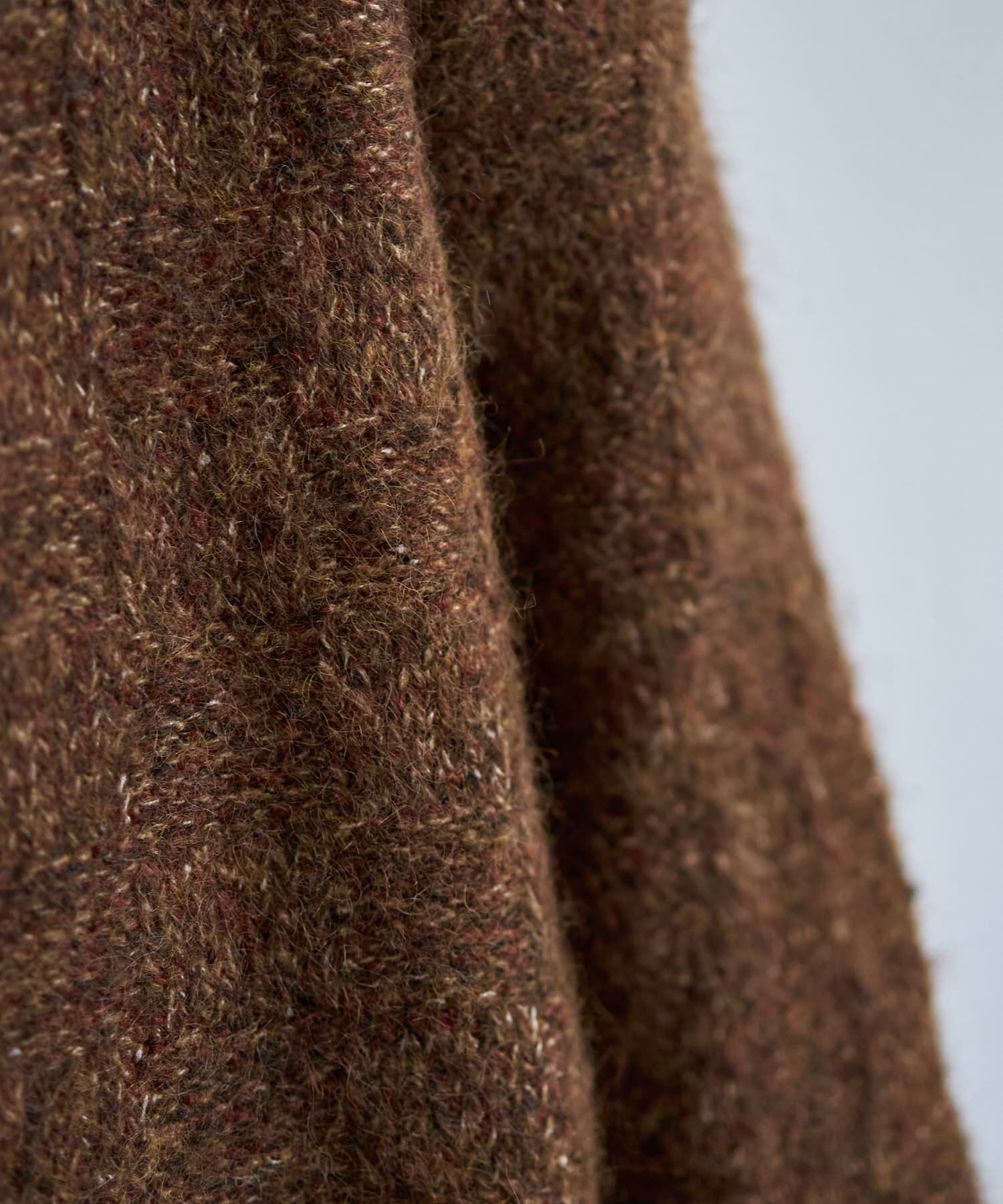 STYLE DELI「モヘア風ミックスニットゆったりカーディガン」|カーディガン|