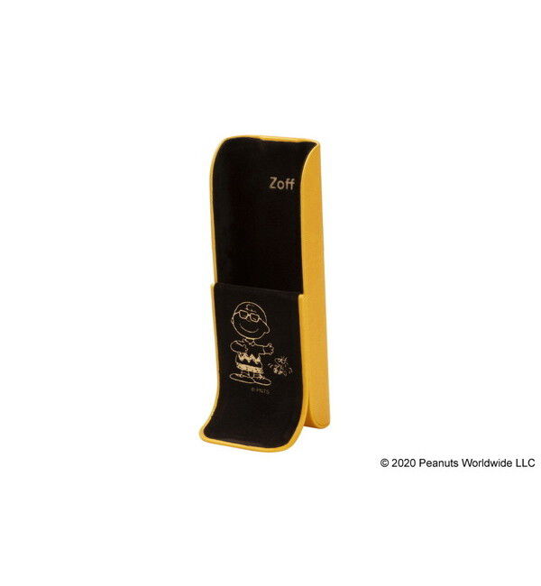  「メガネケース（スタンド型）｜Zoff PEANUTS COLLECTION」|サングラス|イエロー