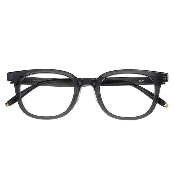  「ウェリントン型 メガネ｜太縁フレーム 黒縁フレーム Zoff CLASSIC レンズ交換券付き」|メガネ|