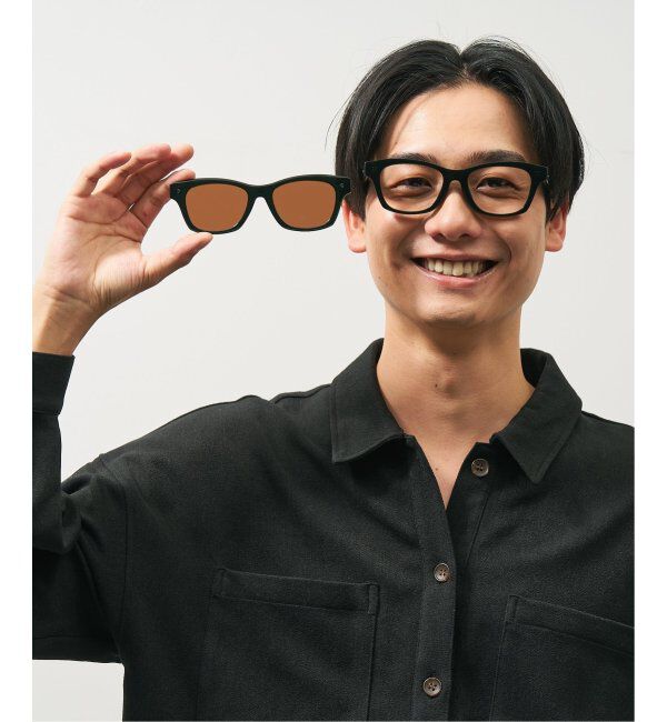  「Zoff｜JOURNAL STANDARD relume ウェリントン型 2WAYメガネ サングラス 偏光機能搭載 N&D レンズ交換券付」|メガネ|