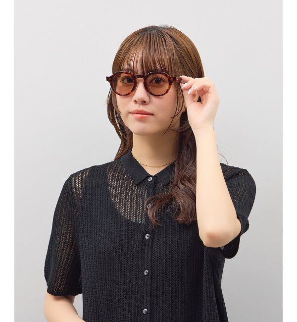  「【WEB限定】 Zoff｜JOURNAL STANDARD relume クラウンパント 調光サングラス ボストン型 UVカット 」|サングラス|