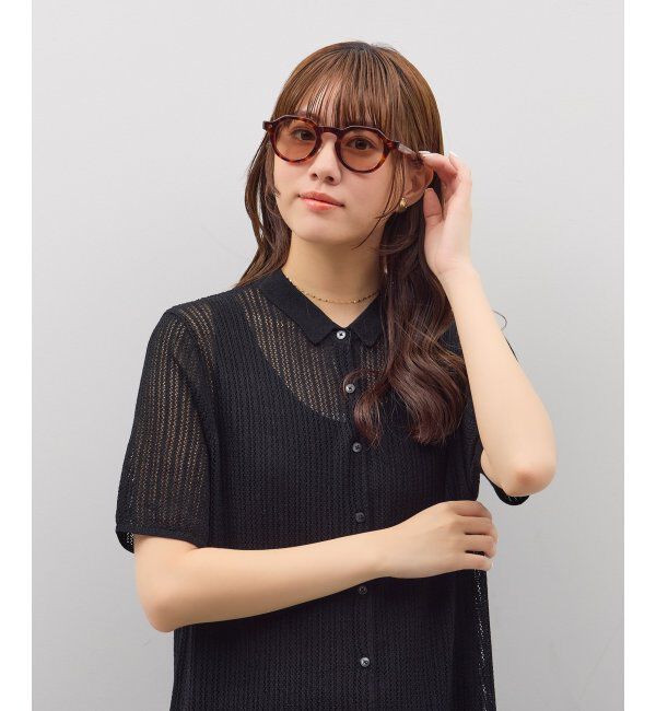  「【WEB限定】 Zoff｜JOURNAL STANDARD relume クラウンパント 調光サングラス ボストン型 UVカット 」|サングラス|